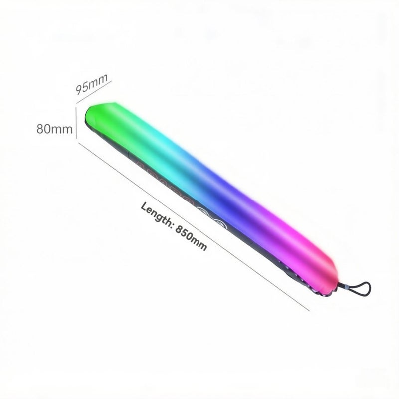 مصباح فيديو قابل للانتفاخ باللون RGB APARO H-20C 20 واط — عصي ضوئية LED شريطية من عمود هوائي محمولة اليد، قابل للتوهج من 2500 كلفن إلى 6500 كلفن، مع 20 تأثيرًا إضاءيًا مشهديًا، وبطارعة مدمجة، وامتصاص مغناطيسي، لتصوير المنتجات والصور الشخصية - Image 2