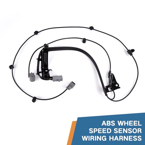 Baxzl Rear ABS Wheel Speed Sensor Wiring Harness for Toyota Tundra 2007-2021 4.0L 4.6L 4.7L 5.7L V6 V8 ABS Skid Control Sensor Wire Replaces 89516-0C050 895160C050 89543-0C020 895430C020 89542-0C020 - Image 2