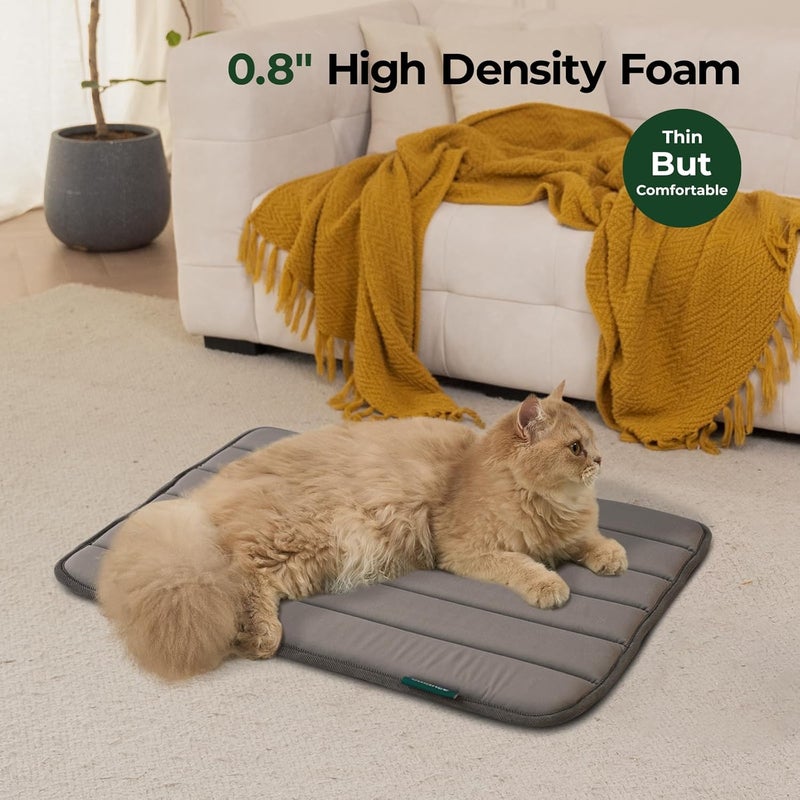 Balance Dog Crate Pad, Dog Foam Crate Mat Kennel Pad, Washable Water-Resistant Pet Bed Flat Dog Cage Mat for Small Dogs - Image 3