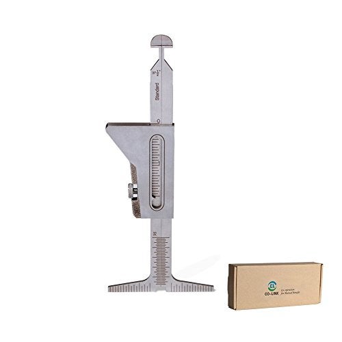 Co-link Stainless Steel HI-LO Welding Gauge Inch&Metric for Measurement of Pipe After Fit-up/Alignment Fit-Up Gap 32mm 37 1/2" - Image 1