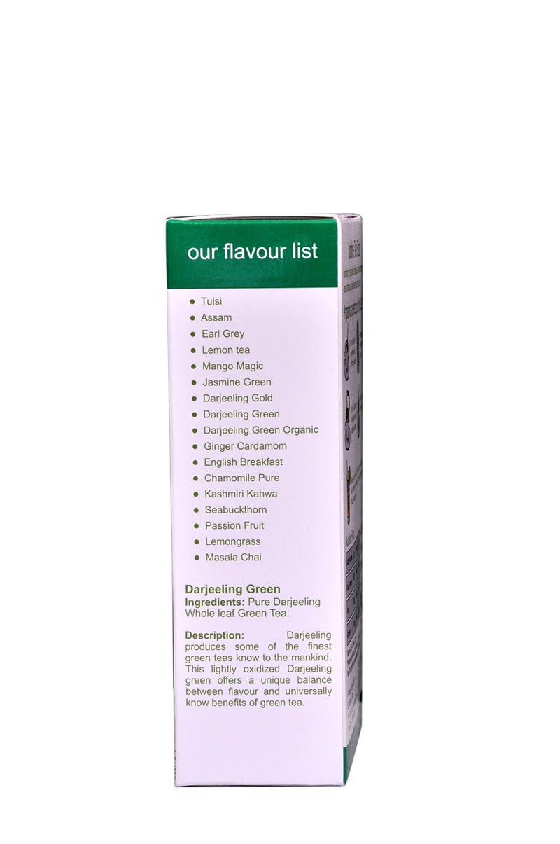 Sunshine Tea Sunshine Darjeeling Green Tea - 10 Tea Sticks - Image 5