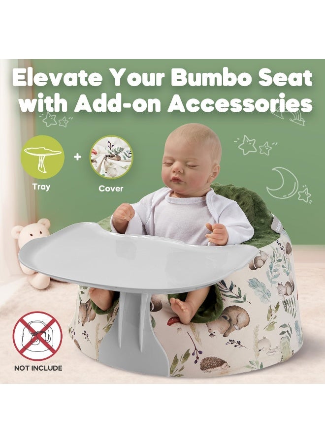 mamatepe Seat Cover and Tray Sets Accessory Compatible with Bumbo Floor Seat for Baby - Image 2