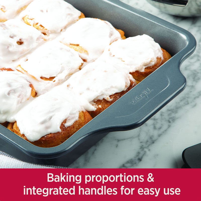 All-Clad Pro-Release Nonstick 9x13 Inch Oven Safe 450F Half Sheet, Cookie Sheet, Muffin Pan, Cooling & Baking Rack, Round & Loaf Cake Pans, Grey - Image 5