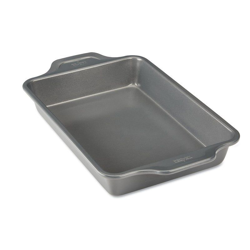 All-Clad Pro-Release Nonstick 9x13 Inch Oven Safe 450F Half Sheet, Cookie Sheet, Muffin Pan, Cooling & Baking Rack, Round & Loaf Cake Pans, Grey - Image 1