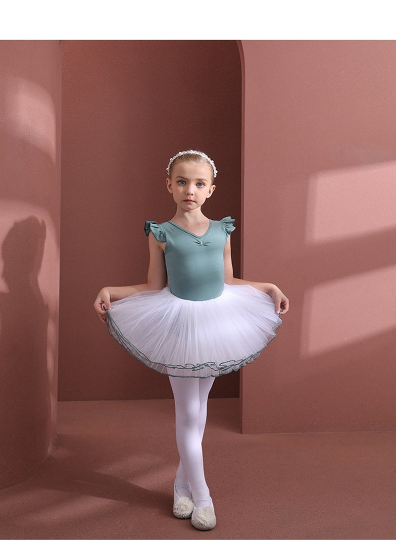 Loquat Squality Children's Dance Dress Training Dress Pure Cotton Ballet Dancing Dress For Children  - Image 1