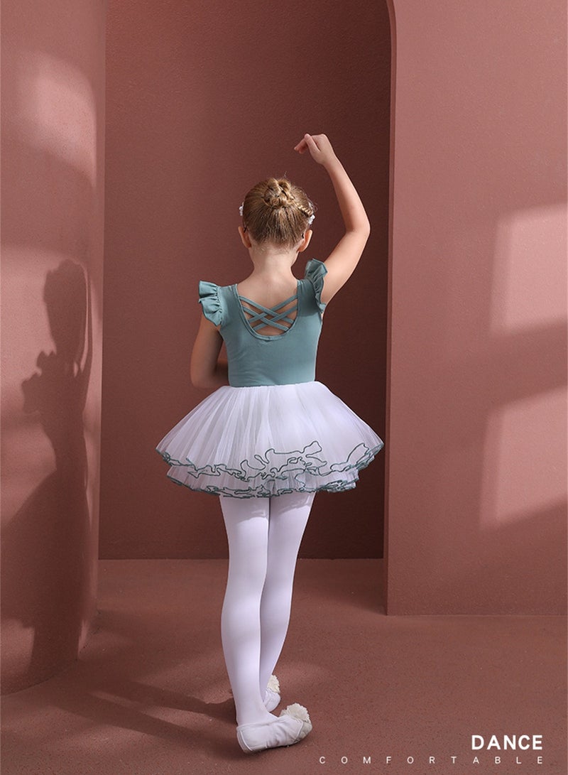 Loquat Squality Children's Dance Dress Training Dress Pure Cotton Ballet Dancing Dress For Children  - Image 2