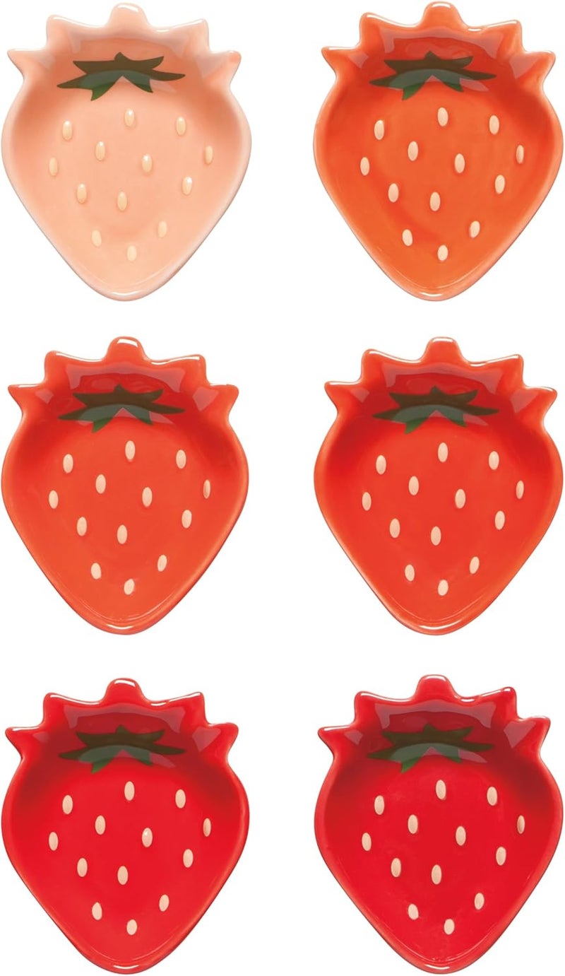 Now Designs Danica Jubilee 1oz Pinch Bowls Set of 6  Berry Sweet - Image 1