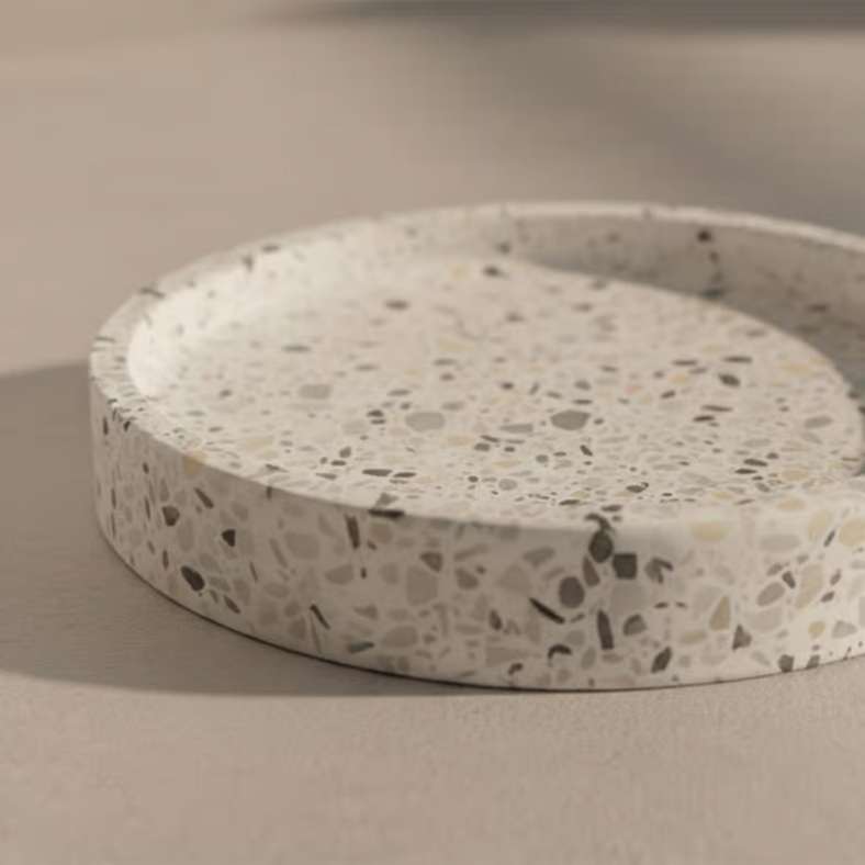 Pan Home Terrazzo Soap Dish - White - Image 2