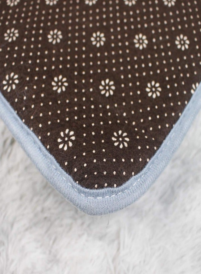 LOKIPA 2PCS Area Rugs Soft Fluffy Carpets For Living room Shaggy Floor Rug Modern Area Rug For Bedroom Anti-Slip Rug For Kids Room Indoor Home Decorative Carpet (Grey White, 80 x 160 cm) - Image 3