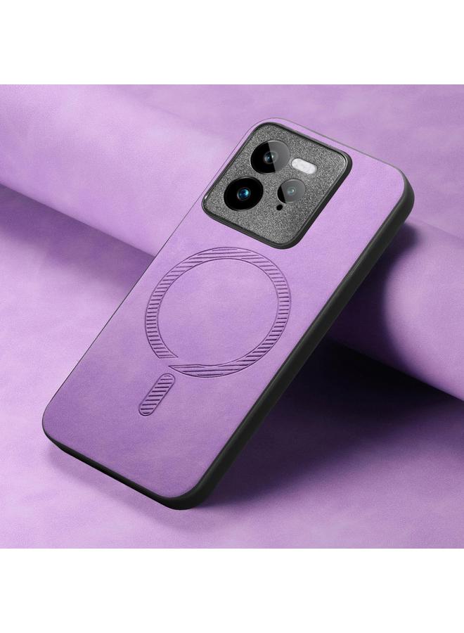 S-TOP Case For Realme GT7 Pro Retro MagSafe Magnetic PU Back Cover Phone Case - Image 4