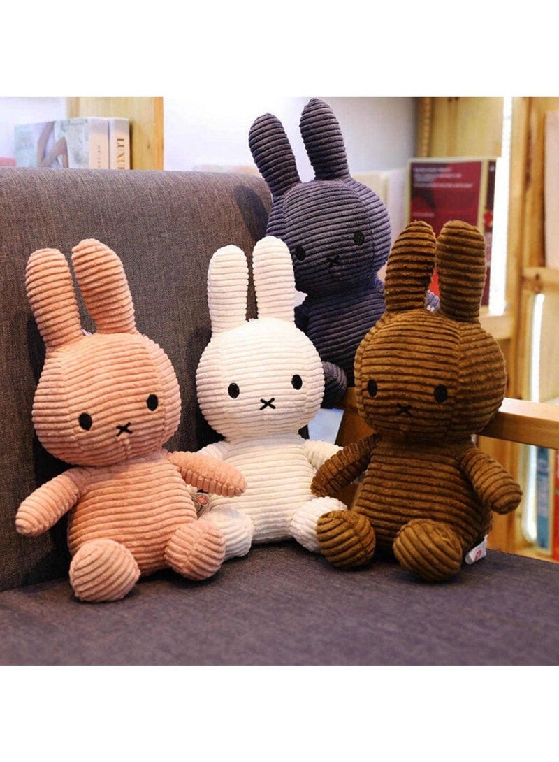 WAOKN Bunny Stuffed Animals Cute Bunny Plush Toys Rabbit Doll Bunny Pillows Gifts for Kids Girls Women Girlfriend on Birthday Valentines Day and Party Gifts,25CM  - Image 3