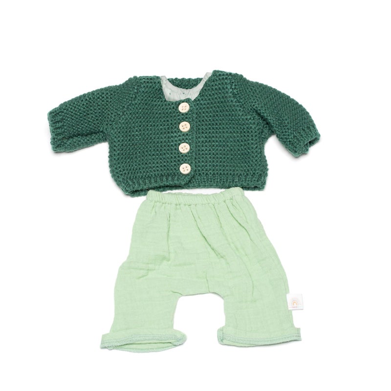 Miniland Clothes for Dolls 15 Forest Boy Set - Image 2