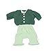 Miniland Clothes for Dolls 15 Forest Boy Set - Image 3