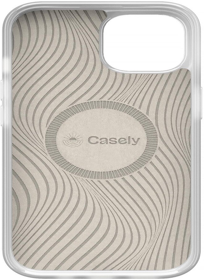 Casely iPhone 15 Case | Sage Garden | Green Floral | Classic Slim Design | Compatible with MagSafe - Image 5
