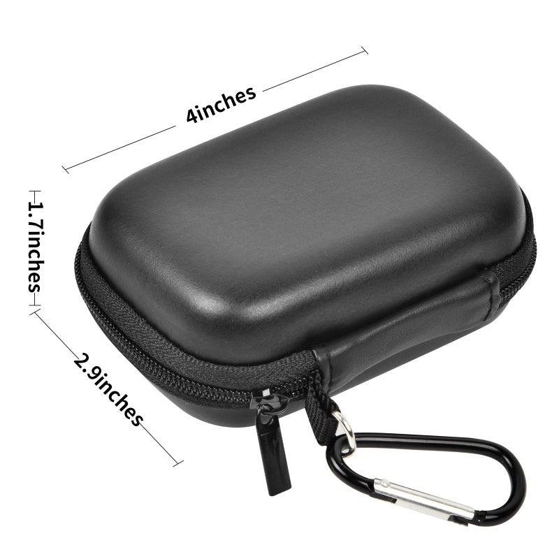 ANKHOH Carrying Case for Crucial X10/ X9 Pro 8TB/ 6TB/ 4TB Portable SSD, 2TB/ 1TB External Solid State Drive Hard Storage Holder Bag with Mesh Pocket Fits for USB-C Cable (Box Only) - Image 5