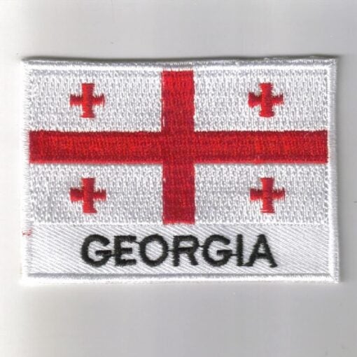 National flag embroidery- Georgia - 8.5cm