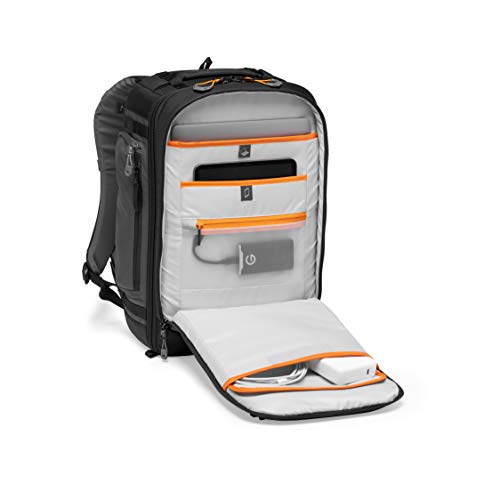 Lowepro Pro Trekker BP 350 AW II,Outdoor Camera Bag,Camera Backpack with Recycled Fabric,Fits 15” Laptop or Tablet,MaxFit Dividers,Weatherproof Cover, Mirrorless or DSLR Camera Case,Black or Dark Grey - Image 3