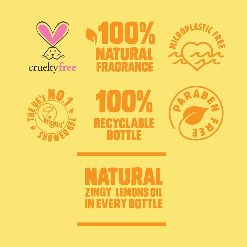 Original Source Lemon and Tea Tree Shower Gel, 250ml - Image 2