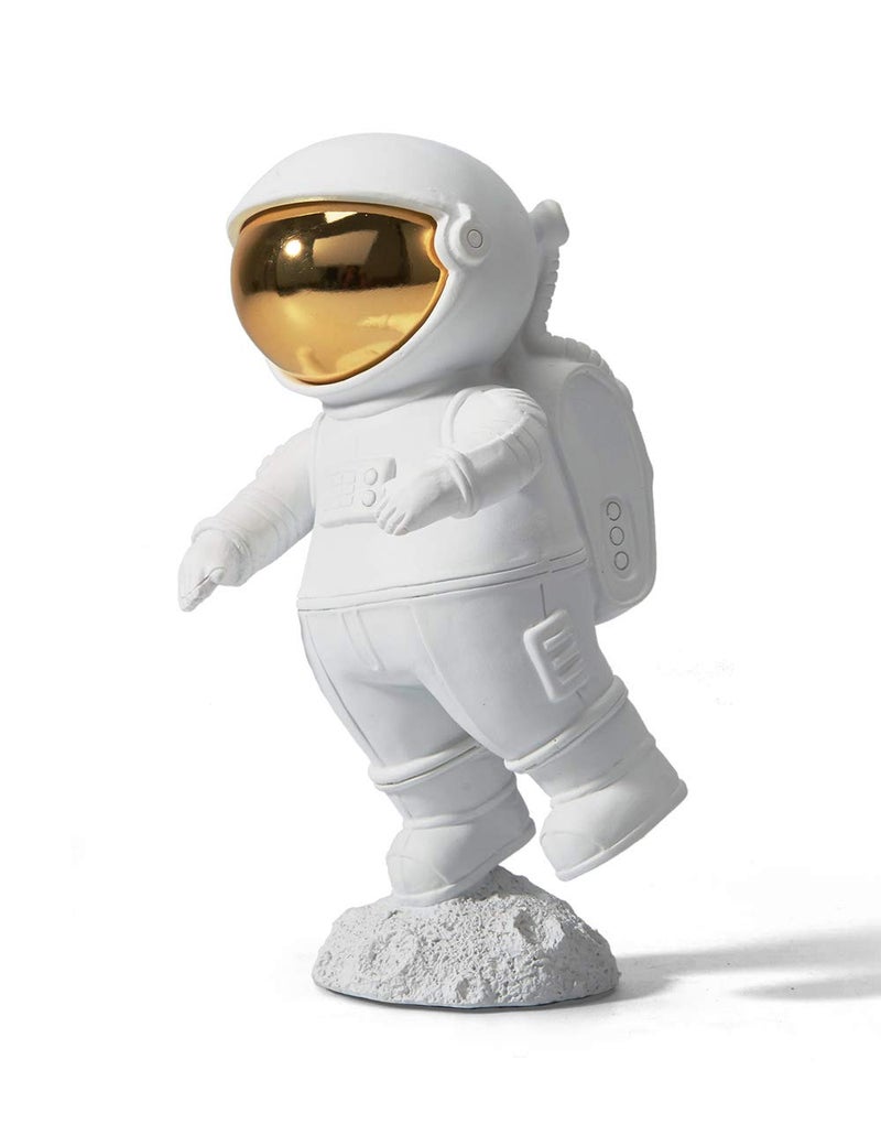 HAUCOZE HAUCOZE Astronaut Sculpture Decor Modern Statue Figure Table Centerpiece Polyresin 75 inch 