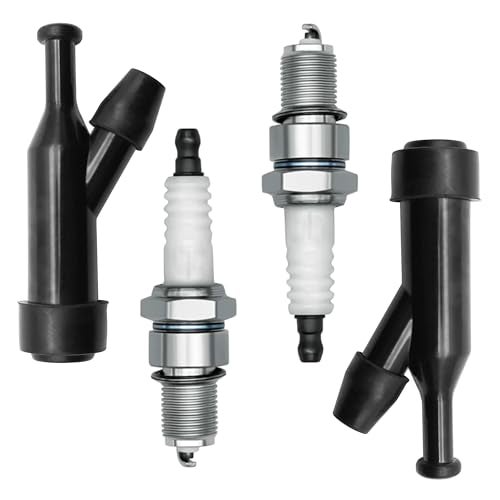 Strongthium F6TC Spark Plug GX390 GX160 GX 200 270 120 240 340 for Honda Engines Champion Generators Coleman Predator 212 cc for NGK BP6ES TORCH Boot Cap - Image 1