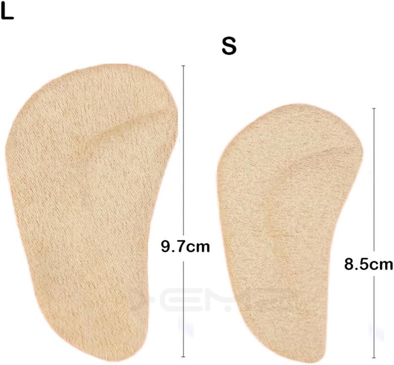 comfrt Kids O/X Type Leg Orthopedic Insole, Gel Leg Posture Correcting Aids Inserts, Flat Feet Therapy Orthotic Corrective Pads Shock Absorbers, Foot Pain Relief Arch Support - Children Plantar Fasciitis (S) - Image 2