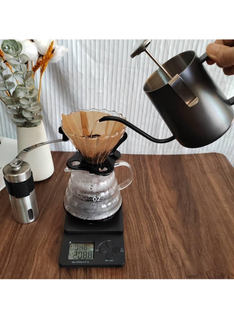 HTH Outdoor Travel Coffee Making Accessories Set Box – Portable and Compact Coffee Kit with Essential Tools for Brewing Coffee on the Go, Perfect for Camping, Hiking, Backpacking, or Outdoor Adventures" - Image 2