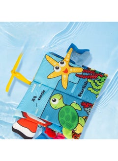 Generic Children's Digital Animal Ringing Paper Cloth Book 0-3 Years Old Infant Toys Educational Enlightenment Early Education Cloth Book Baby Cloth Book-Color: Dinosaur World (6 Pages And 12 Sides Containing Ringing Paper BB Device)  - Image 3