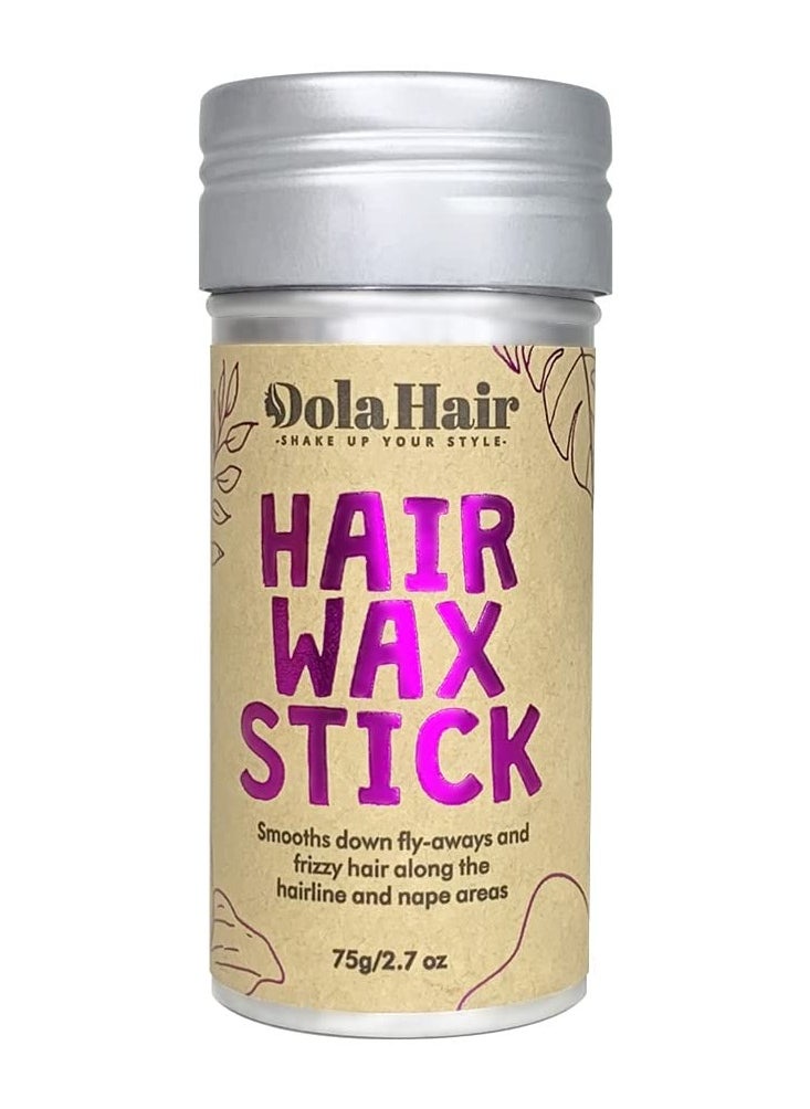 Dolahair - Dolahair Hair Wax Stick - Flyaway Control and Styling Pomade for Kids, Women, and Men - Hair Bun Maker and Accessorie (1 Pack of Wax) - Image 1