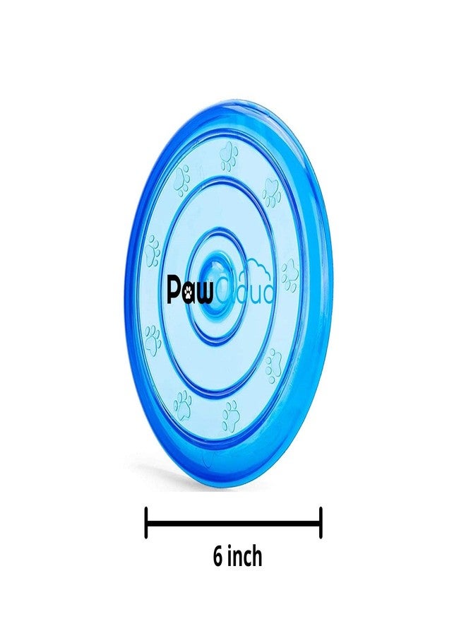 PawCloud لعبة PawCloud المطاطية الطائرة للكلاب، لعبة فريسبي لجلب الكرة، 6 بوصات - صغيرة، قد يختلف اللون - Image 2