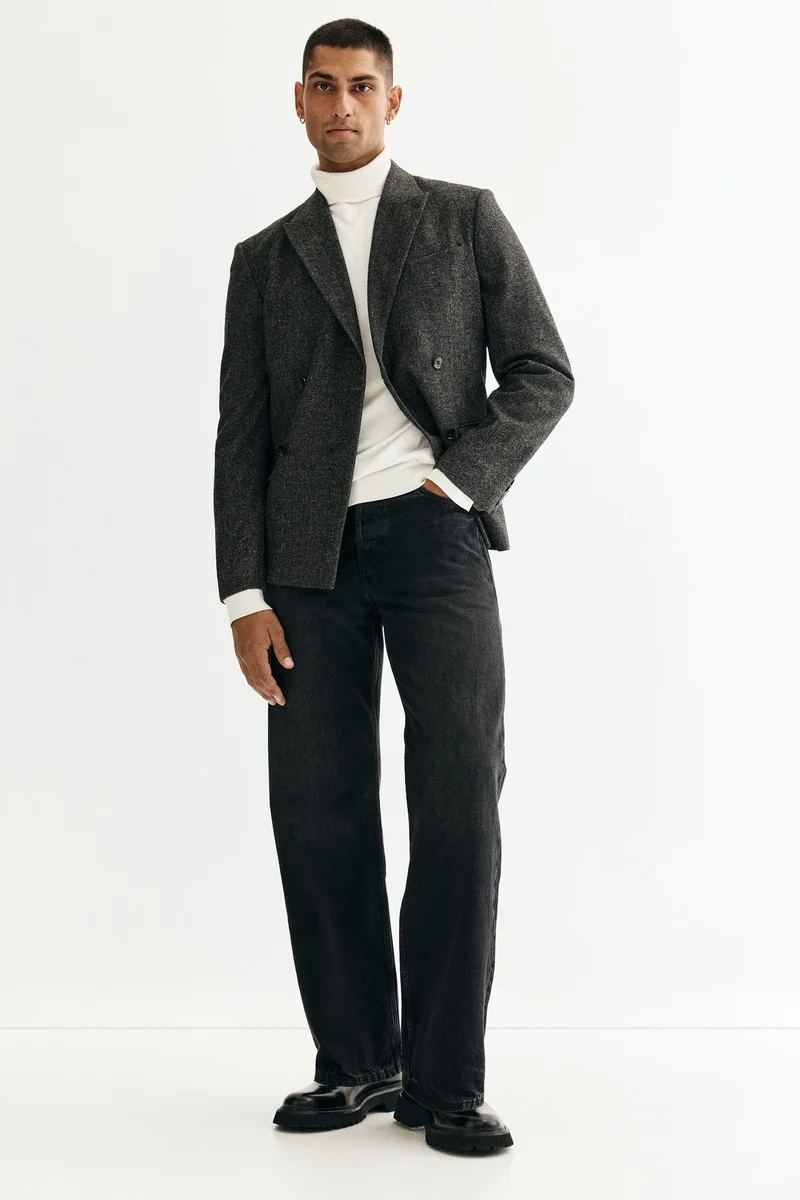 H&M Regular Fit Polo-neck jumper