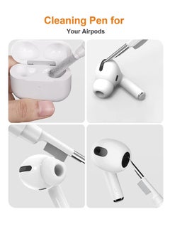 mriya 4-in-1 Airpods Pro Accessory Kit Protective Case, Cleaning Pen, Ear Tips  - Image 3