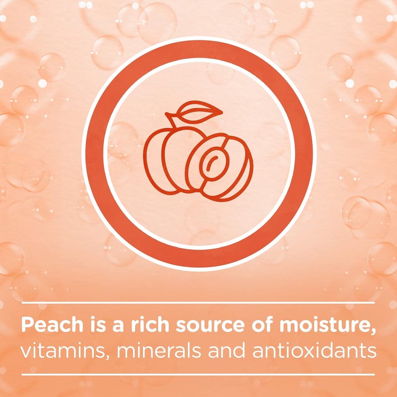 Johnson & Johnson Johnson's Vita-Rich, Replenishing Hand Wash, with Peach, 300ml, pH balanced, Naturally Derived Ingredients, Enriched with Glycerin, Long-Lasting Gentle Hydration and Moisturization - Image 2