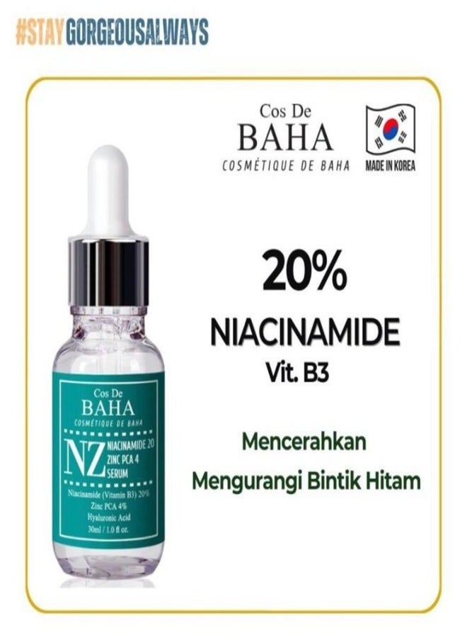 Cos De BAHA Cos De Baha Niacinamide 20% + Zinc 4% Serum - 30ml  - Image 5