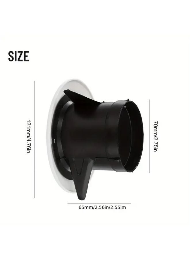 75MM ABS Ceiling Air Vent Grille Hot Air Supply Diffuser Mountable Cover - Image 4