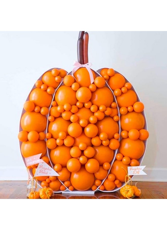 PartyWoo Orange Balloons 100 Pcs 12 Inch Orange Balloons Pumpkin Balloons For Thanksgiving Balloons Fall Balloons Halloween Little Cutie Baby Shower Birthday Graduation Party Decorations Orange-Y9 
