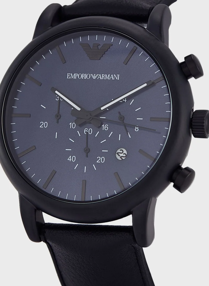 EMPORIO ARMANI Pu Strap Analog Watch
