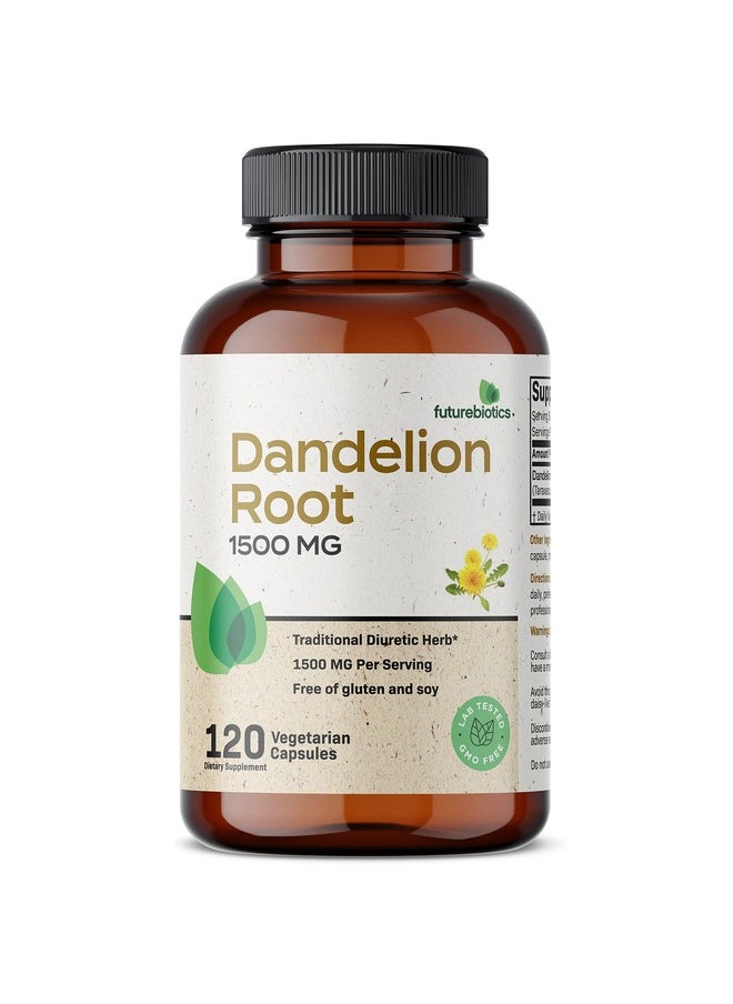 Dandelion Root 1500 Mg Per Serving Tradional Diuretic Herb Nongmo 120 Vegetarian Capsules - pzsku/ZA40434DE7BF551252D12Z/45/_/1695134312/b6df0335-5afa-4855-9188-b04eefd669f0