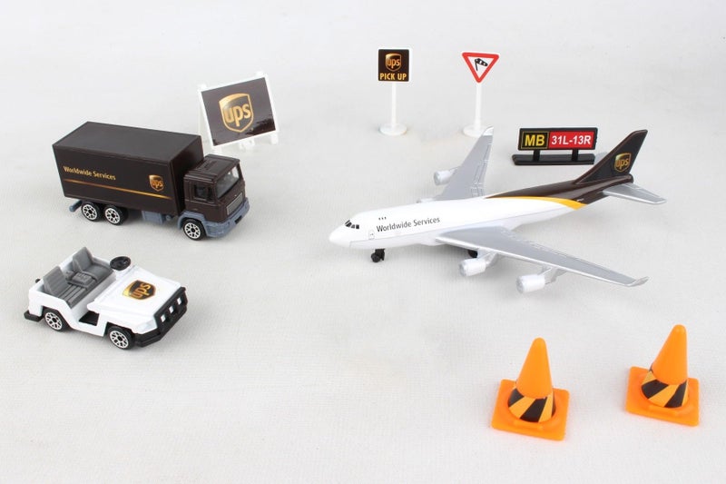 Daron UPS Airport Playset, Brown - Image 2