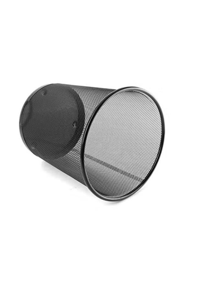 Metal Trash Basket Black - Image 2