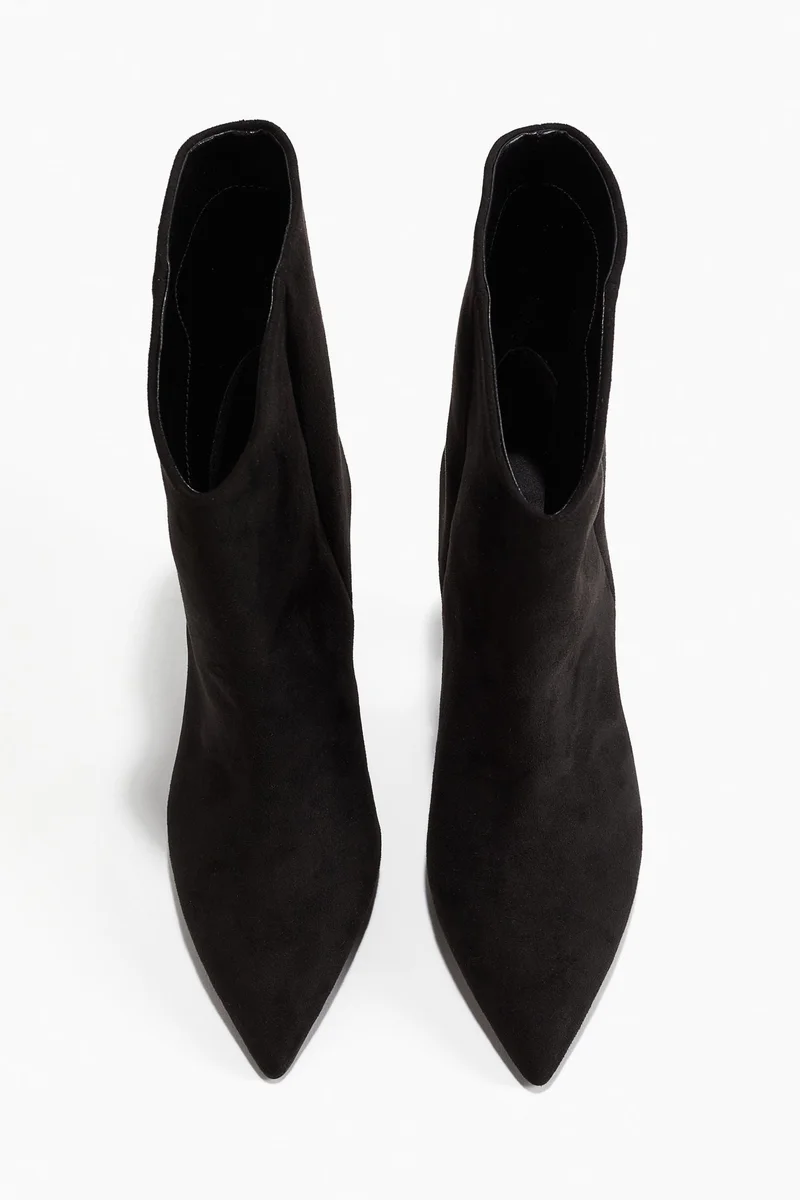 H&M Pointed Ankle Boots
