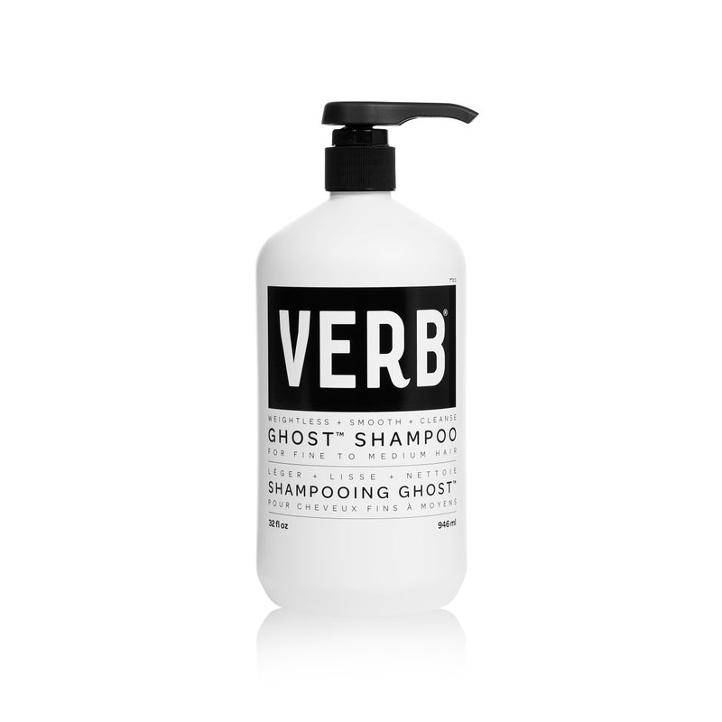 VERB Ghost Shampoo 32 fl oz  Infused with Moringa Oil  Cleanses Fine and Weighed Down Hair  Vegan No Parabens or Harmful Sulfates