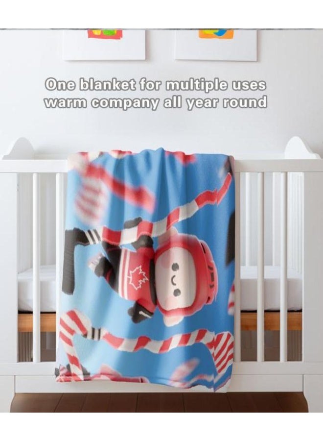 general Children's or student cartoon flannel thin blanket (warm and comfortable, suitable for sleep, games) 100cm*150cm - 292 - Image 1