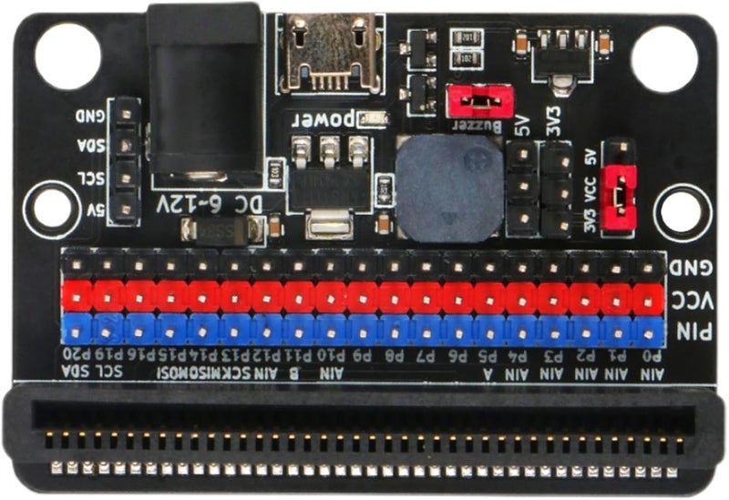 :Bit Extension Card with 19 PIN Access and Flexible Voltages Setting Perfectly for Classroom and Home Projects Educational Programming Tool - Image 4