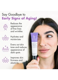 Beauty by Earth Anti Aging Face Moisturizer For Women Bakuchiol Retinol Alternative Hydrating Face Moisturizer Wrinkle Cream For Face Face Cream For Women Anti Aging The Best One Anti Wrinkle Face Cream  - Image 3