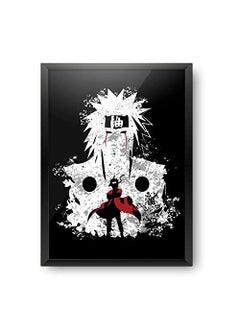 Epic Stuff Epic Stuff Naruto Jiraiya Crest Design A4 Wall Poster With Frame Best Gifts For Naruto FansAnime Fandom Multicolor 