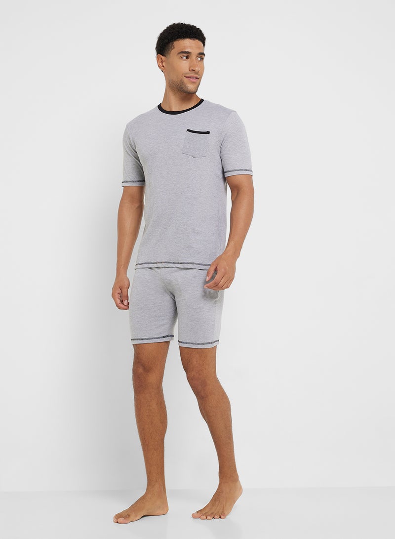 Seventy Five Nightwear T-Shirt & Shorts Sets  - Image 5