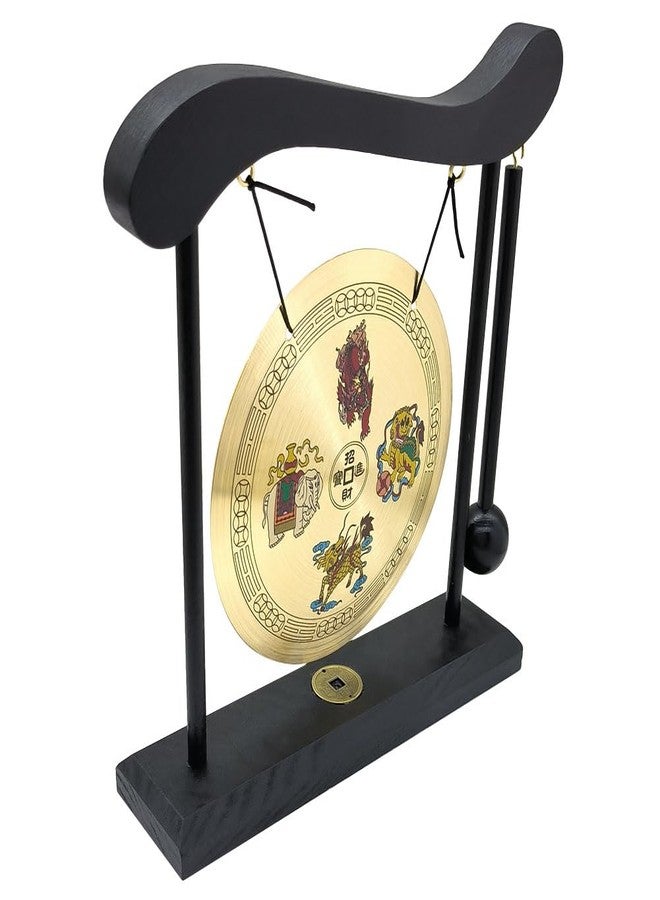 Hooshing Brass Gong Feng Shui Desktop Zen Art Home Decor Housewarming Congratulatory Lucky Blessing Gift - Image 3