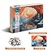 Hiwhy 1000 Pieces Jigsaw Puzzle for Adults Dreamy Glacier Sunrise Landscape Challenging Puzzle with Fantasy Colors for Relaxing Family Fun 197x276 in - Image 4