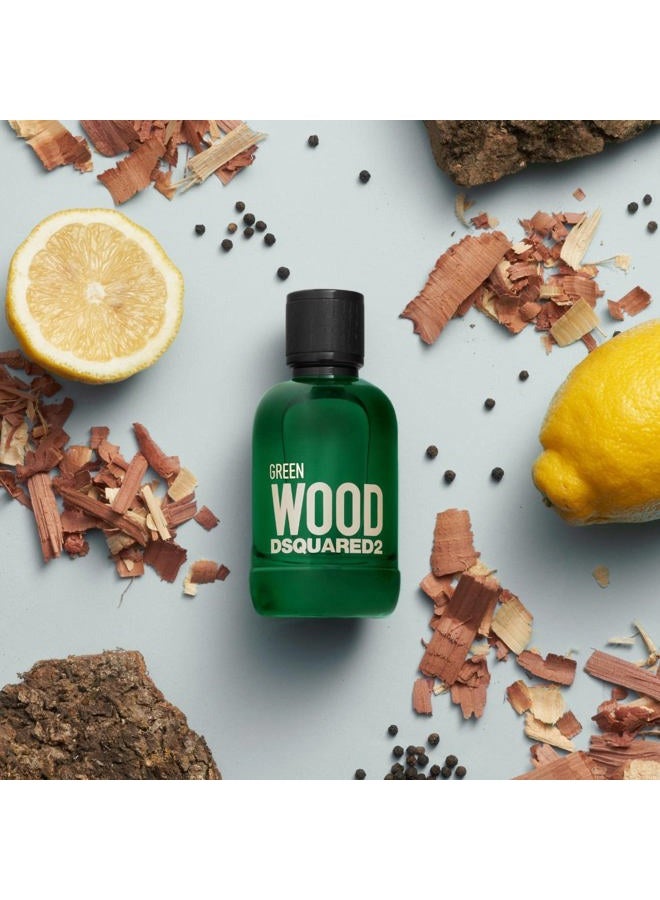 DSQUARED2 Green Wood For Men Eau de Toilette Spray, 3.4 Ounce - Image 3