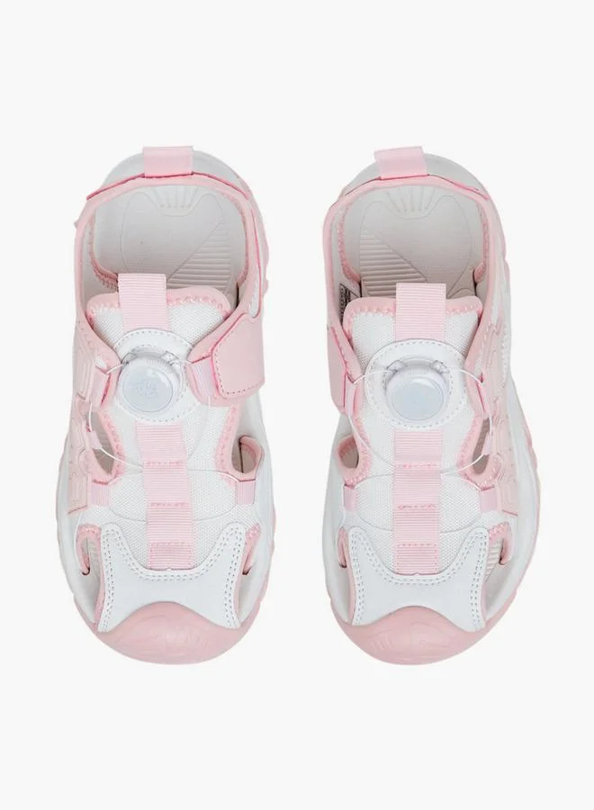 Kappa Girls' Strap Sandals with Pull Tab